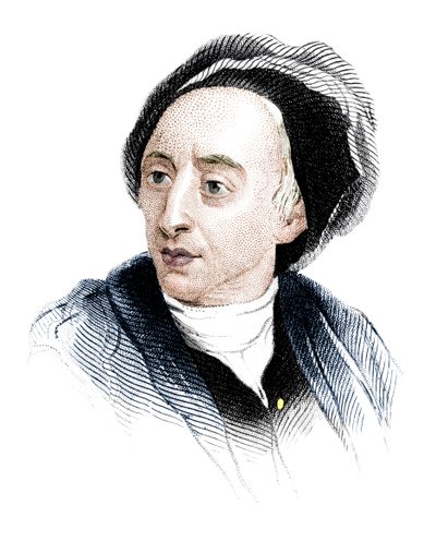 Alexander Pope, engelsk digter fra det tidlige attende århundrede, c1850 af Unbekannt