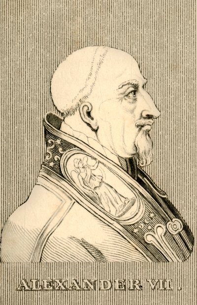 Alexander VII, 1599-1667, 1830. af Unbekannt