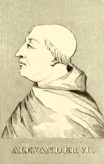 Alexander VI, 1431-1503, 1830. af Unbekannt
