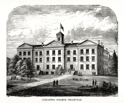 Alexandra College, Belleville, Ontario, Canada, 1800-tallet af Unbekannt