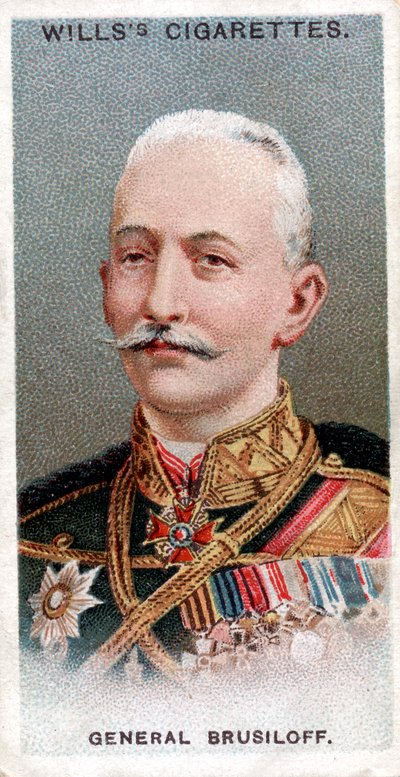 Alexei Brusilov, russisk soldat, 1917 af Unbekannt
