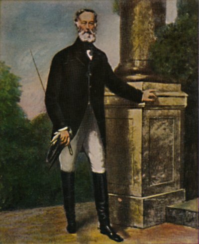 Alfred Krupp 1812-1887. - Maleri af Grün, 1934. af Unbekannt