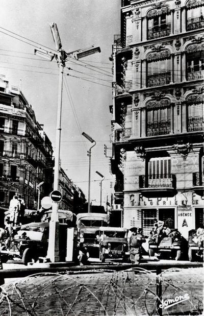 Algerisk uafhængighedskrig, januar 1960. af Unbekannt