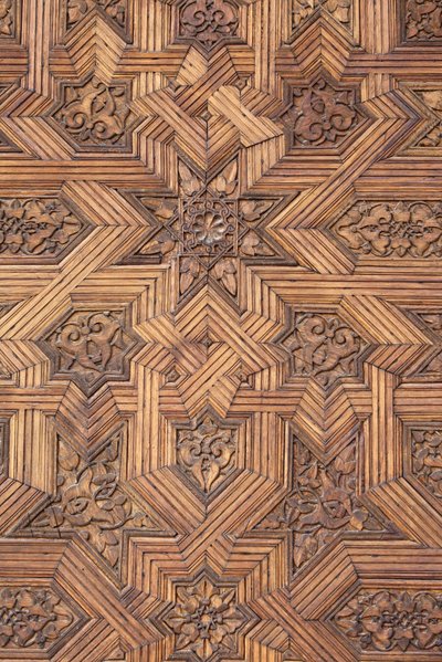 Alhambra - Dør i Nasrid Palaces Granat Espagne af Unbekannt