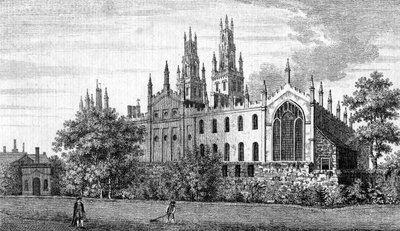 All Souls College, Oxford University af Unbekannt