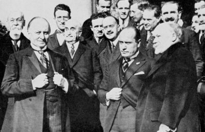 Allierede repræsentanter ved Lausanne-konferencen, 1922 af Unbekannt