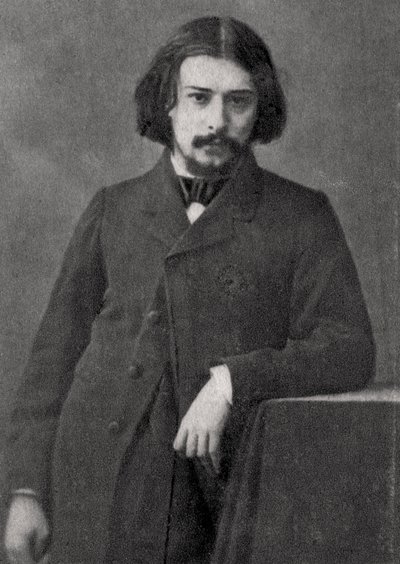 Alphonse Daudet, fransk forfatter, 1869 af Unbekannt