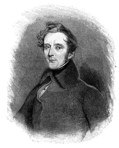 Alphonse de Lamartine 1790-1869, fransk forfatter, digter og politiker, 1900 af Unbekannt
