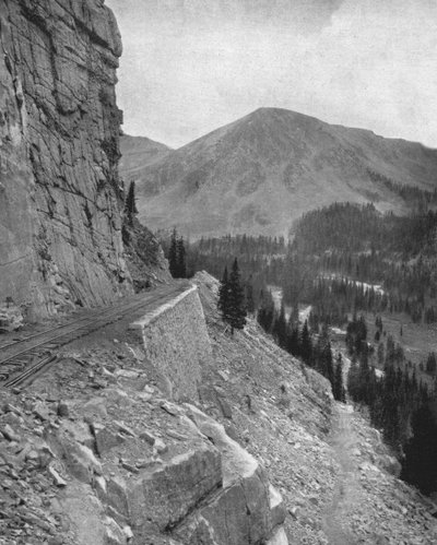 Alpine Pass, Colorado, USA, c1900. af Unbekannt