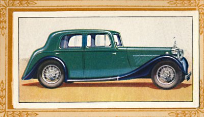 Alvis Silver Eagle Saloon, c1936 af Unbekannt