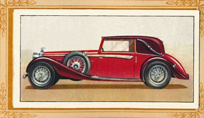 Alvis Speed 20 Drop-Head Coupé, c1936 af Unbekannt