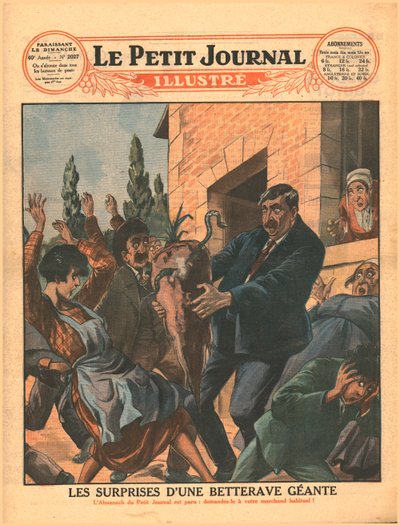Fantastisk kæmpe rødbeder, 1929. af Unbekannt