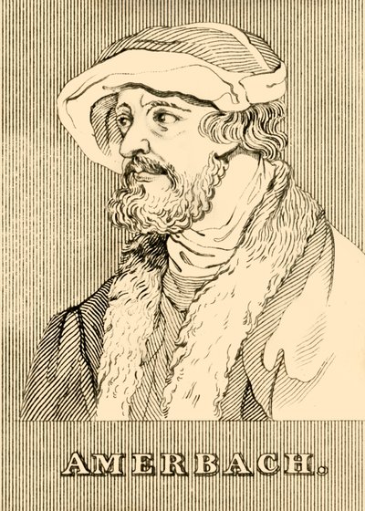 Amerbach, 1440-1513, 1830. af Unbekannt