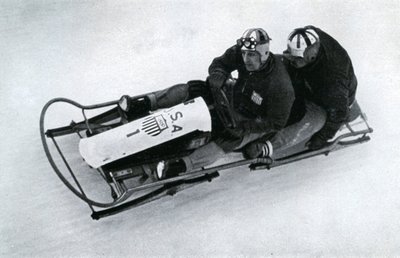 Amerikansk tomands bobslædehold, tyske vinter-OL, 1936 af Unbekannt