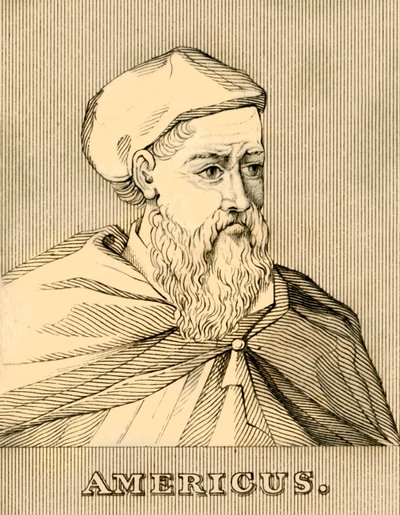 Americus, 1454-1512, 1830. af Unbekannt