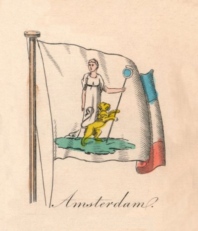 Amsterdam, 1838 af Unbekannt
