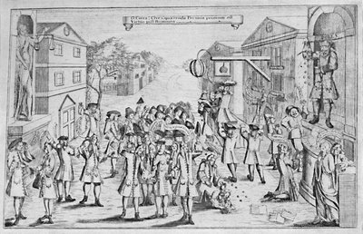 Et valg vundet ved bestikkelse, 1727, 1904 af Unbekannt