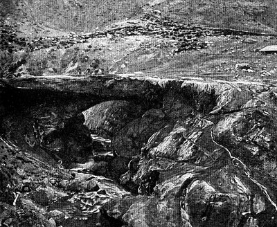 En inkabro, Peru, 1895 af Unbekannt