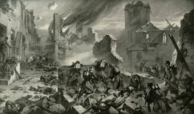 En hændelse i slagene ved Meuse, 1919. af Unbekannt