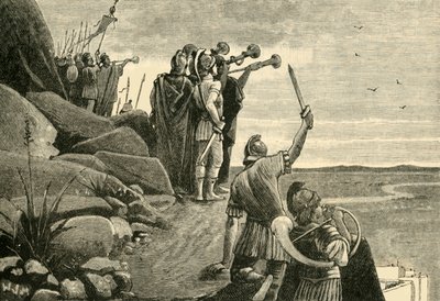En hændelse i Jugurthine-krigen, 1890. af Unbekannt