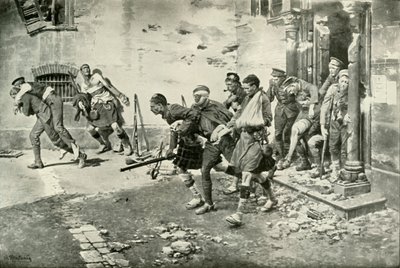 En hændelse i tilbagetoget fra Mons, 1919. af Unbekannt