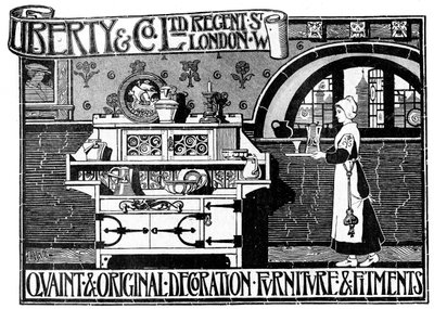 An advertisement for Liberty and Co Ltd, 1898 af Unbekannt