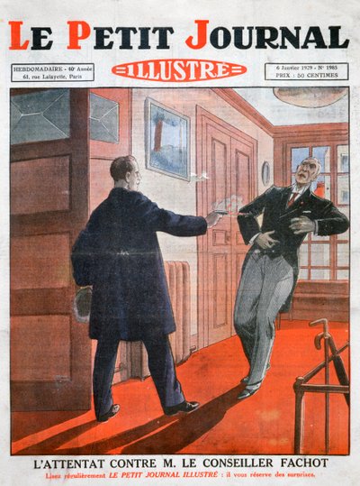 Et angreb mod rådmand Fachot, 1929 af Unbekannt