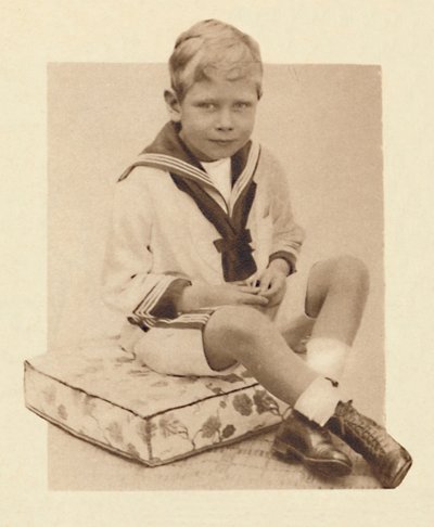 En indikation af en kommende karriere: Sømandsegnet Prince Albert, c1900, 1937 af Unbekannt