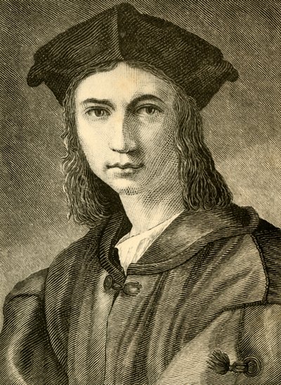 Andrea Del Sarto, 1882. af Unbekannt