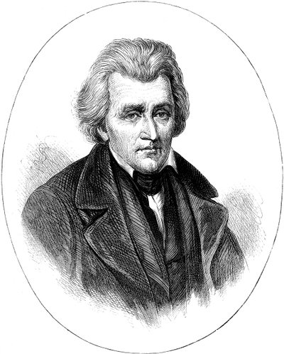 Andrew Jackson, 7. præsident for USA c1880 af Unbekannt