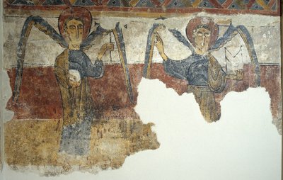 Engle fra Santa Maria de Taüll af Unbekannt