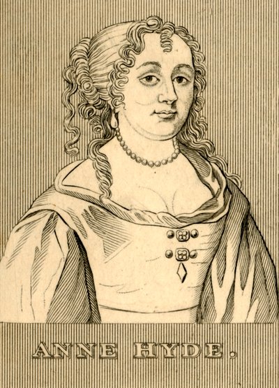 Anne Hyde, 1637-1671, 1830. af Unbekannt