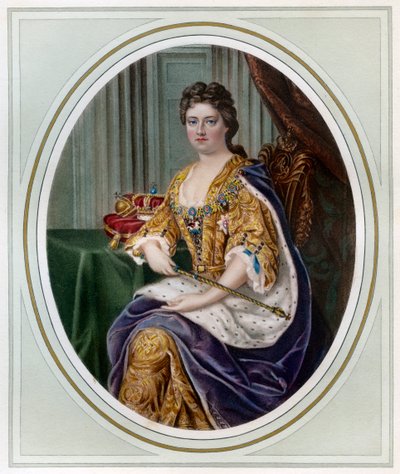 Anne, dronning af Storbritannien, 1702-1714 1906 af Unbekannt