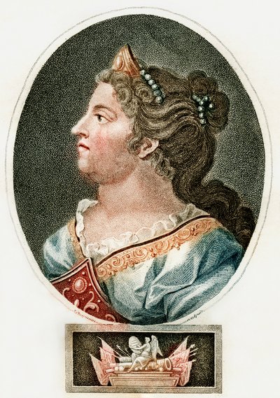 Anne, dronning af Storbritannien, c1796 af Unbekannt