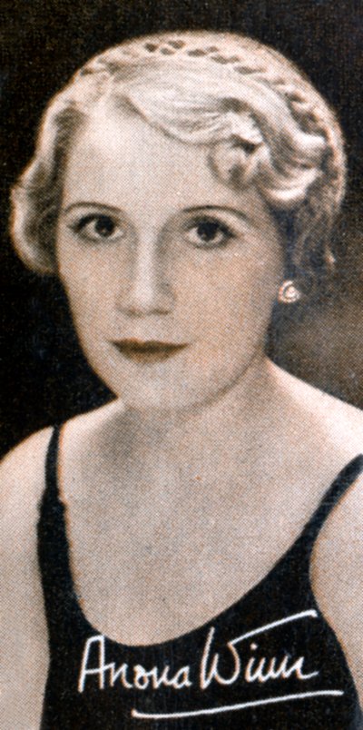 Anona Winn MBE født Anona Edna Wilkins, 1904-1994, 1935 af Unbekannt