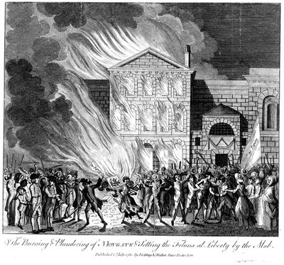 Anti-katolske Gordon-optøjer, London, 6-7 juni 1780 af Unbekannt