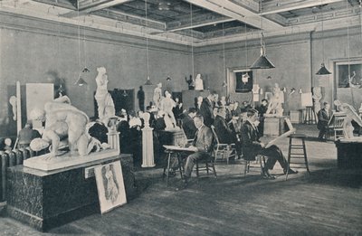 Antikvitets- og livskurser ved Ontario College of Art, Toronto, c1913 af Unbekannt