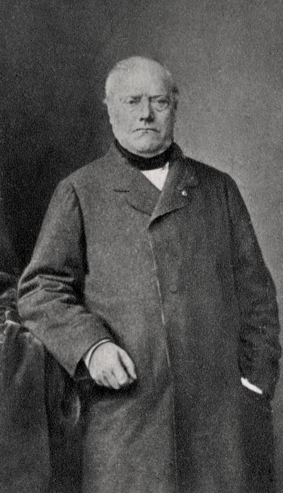 Antoine-Louis Barye, fransk billedhugger, 1862 af Unbekannt