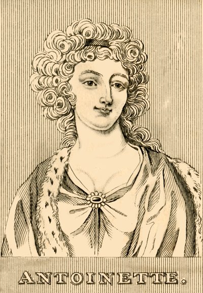 Antoinette, 1755-1793, 1830. af Unbekannt