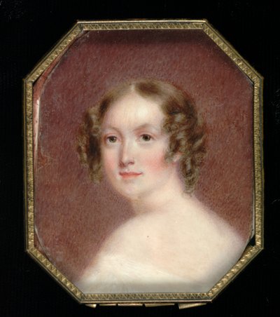 Antoinette Bates, ca. 1837. af Unbekannt