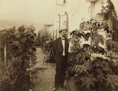 Anton Tjekhov, russisk forfatter, Jalta, Krim, Rusland, c1900 af Unbekannt