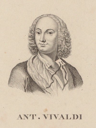 Antonio Vivaldi 1678-1741. af Unbekannt