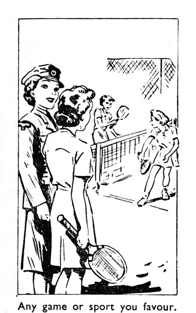 Ethvert spil eller sport du foretrækker, 1940 af Unbekannt