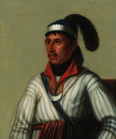 Apauly-Tustennuggee, 1825. af Unbekannt