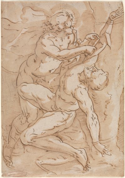 Apollo Flaying Marsyas, 1500-tallet. af Unbekannt