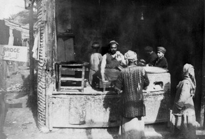 Arabisk kok, Aleppo-vejen, Bagdad, Irak, 1917-1919 af Unbekannt