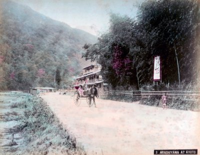 Arashi-yama, Kyoto, Japan von Unbekannt