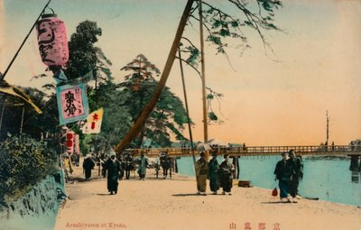 Arashiyama ved I og c1900 af Unbekannt