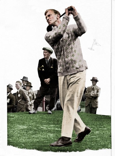 Archie Compston nærmer sig: I Have No Use For A Club Without Booths, c1935 1935. af Unbekannt