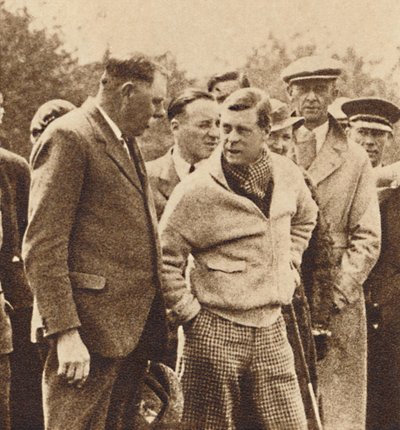 Glødende golfspiller, 1937 af Unbekannt